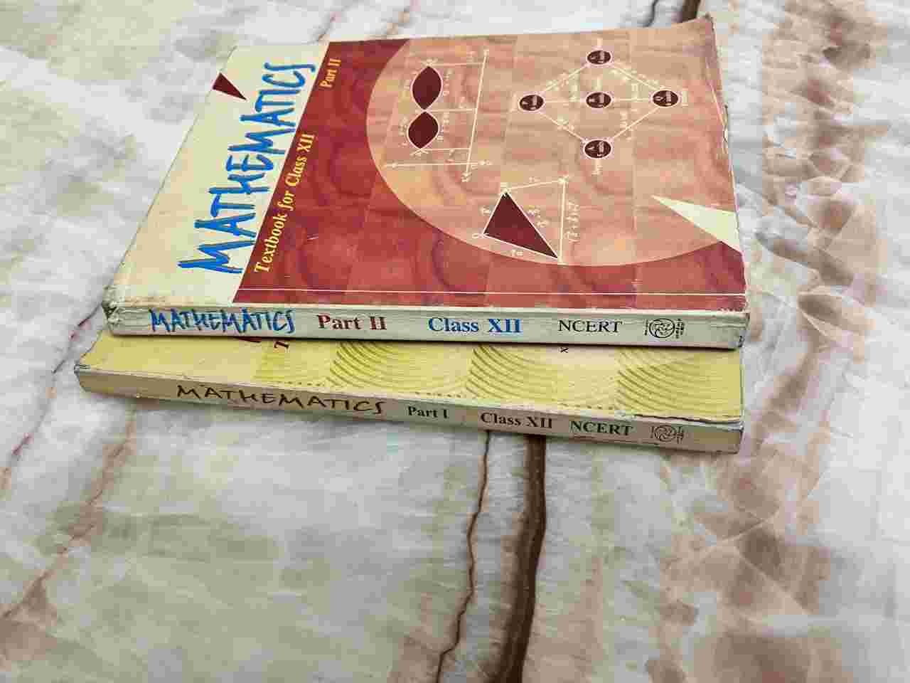 CLASS 12 NCERT LATEST MATHS PART 1 & 2 TEXTBOOK